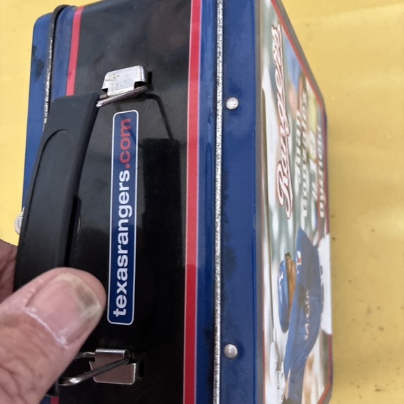 Vtg texas ranger juan gonzalez lunch box Dr Pepper - Picture 6 of 12